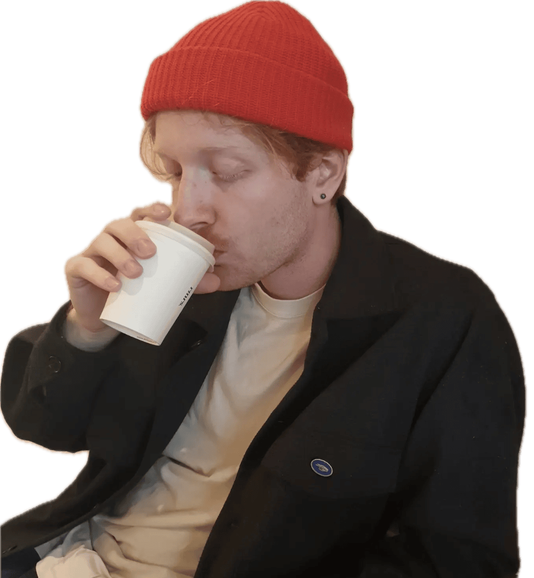 Drinking Coffee